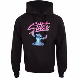 Lilo & Stitch - Sweat à capuche - Adulte (Noir)