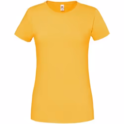 Fruit Of The Loom - T-shirt ajusté - Femmes (Tournesol)