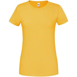 Fruit Of The Loom - T-shirt ajusté - Femmes (Tournesol)