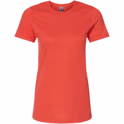 Gildan - T-shirt SOFTSTYLE - Femme (Rouge)