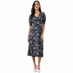 Dorothy Perkins - Robe mi-longue - Femme (Bleu)