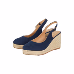 Dorothy Perkins - Sandales à talons compensés RIYA - Femme (Bleu marine)