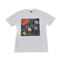 The Beatles - T-shirt RUBBER SOUL - Adulte (Blanc)