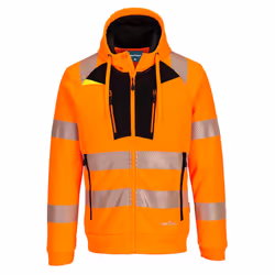 Portwest - Veste à capuche DX4 - Homme (Orange / Noir)