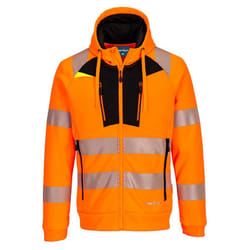 Portwest - Veste à capuche DX4 - Homme (Orange / Noir)