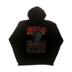 Kiss - Sweat à capuche COBRA ARENA ´76 - Adulte (Noir)