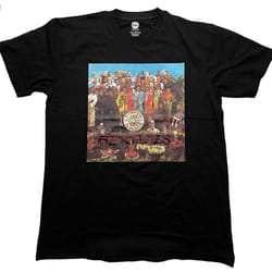 The Beatles - T-shirt SGT PEPPER - Adulte (Noir)