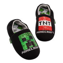 Minecraft - Chaussons - Garçon (Noir / Rouge / Vert)