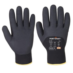 Portwest - Gants d´hiver A146 ARCTIC - Adulte (Noir)