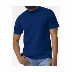 Gildan - T-shirt - Homme (Bleu marine)