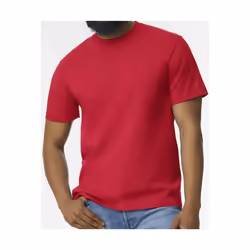 Gildan - T-shirt - Homme (Rouge)