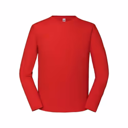 Fruit of the Loom - T-shirt ICONIC - Homme (Rouge)