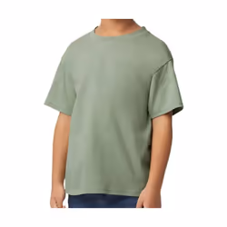 Gildan - T-shirt - Enfant (Vert de gris)