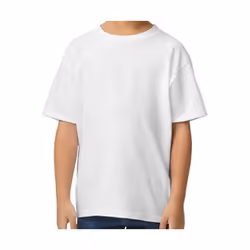 Gildan - T-shirt - Enfant (Blanc)