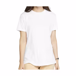Gildan - T-shirt - Femme (Blanc)