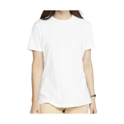 Gildan - T-shirt - Femme (Blanc)
