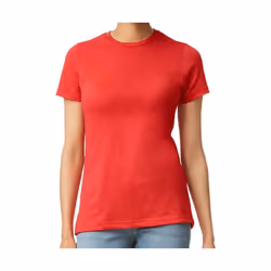 Gildan - T-shirt - Femme (Rouge)