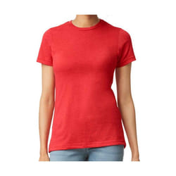 Gildan - T-shirt - Femme (Rouge)
