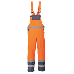 Portwest - Salopette RAIN - Homme (Orange / Bleu marine)