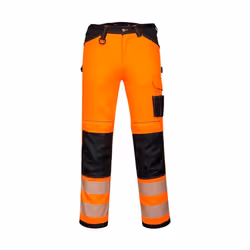 Portwest - Pantalon de travail PW3 - Femme (Orange / Noir)