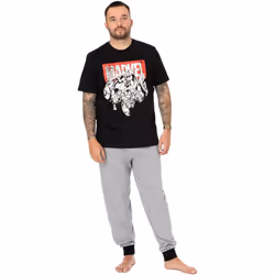 Marvel - Ensemble de pyjama - Homme (Noir / Gris)
