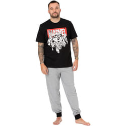 Marvel - Ensemble de pyjama - Homme (Noir / Gris)