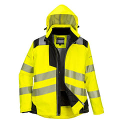 Portwest - Veste PW3 - Femme (Jaune / Noir)