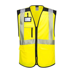 Portwest - Gilet haute visibilité PW3 - Homme (Jaune / Noir)