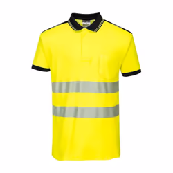 Portwest - Polo PW3 - Homme (Jaune / Noir)