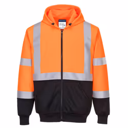 Portwest - Veste à capuche - Homme (Orange / Noir)