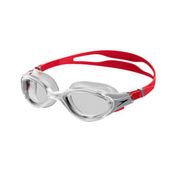 Speedo - Lunettes de natation - Homme - Taille unique (Rouge / Argenté / Transparent)