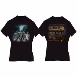 The Beatles - T-shirt - Femme (Noir)