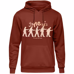 Genesis - Sweat à capuche THE WAY WE WALK - Adulte (Marron)