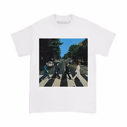 The Beatles - T-shirt - Adulte (Blanc)