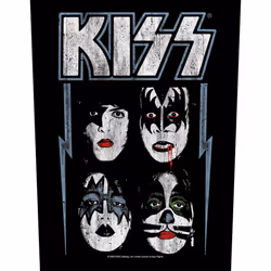 Kiss - Écusson - Taille unique (Noir)