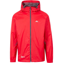 Trespass - Veste imperméable QIKPAC - Adulte (Rouge)