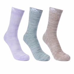 Trespass - Chaussettes de marche HELVELLYN - Femme (Vert sombre / Blanc cassé / Bleu lavande Chiné)