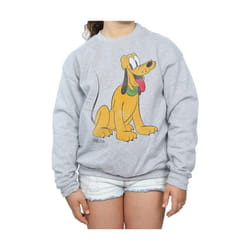 Disney - Sweat CLASSIC - Fille (Gris chiné)