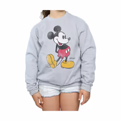 Disney - Sweat CLASSIC KICK - Fille (Gris chiné)