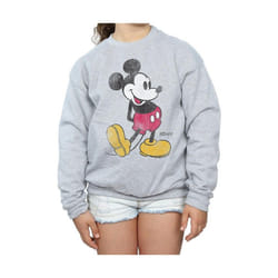 Disney - Sweat CLASSIC KICK - Fille (Gris chiné)