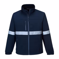 Portwest - Veste softshell - Homme (Bleu marine)