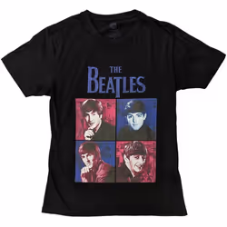 The Beatles - T-shirt - Adulte (Noir)