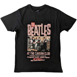 The Beatles - T-shirt CAVERN - Adulte (Noir)