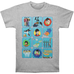 The Beatles - T-shirt YELLOW SUBMARINE - Adulte (Gris chiné)