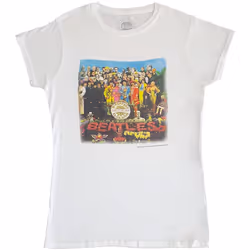 The Beatles - T-shirt SGT PEPPER - Adulte (Blanc)