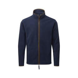 Premier - Veste polaire ARTISAN - Homme (Bleu marine / Marron)