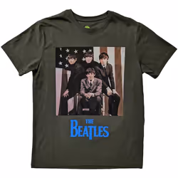 The Beatles - T-shirt - Adulte (Vert)