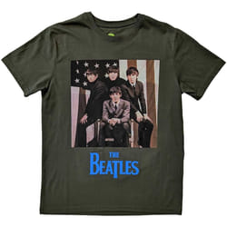 The Beatles - T-shirt - Adulte (Vert)