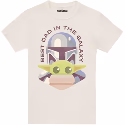 Star Wars: The Mandalorian - T-shirt DAD AND CHILD - Homme (Beige pâle)