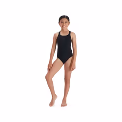 Speedo - Maillot de bain 1 pièce MEDALIST - Fille (Noir)